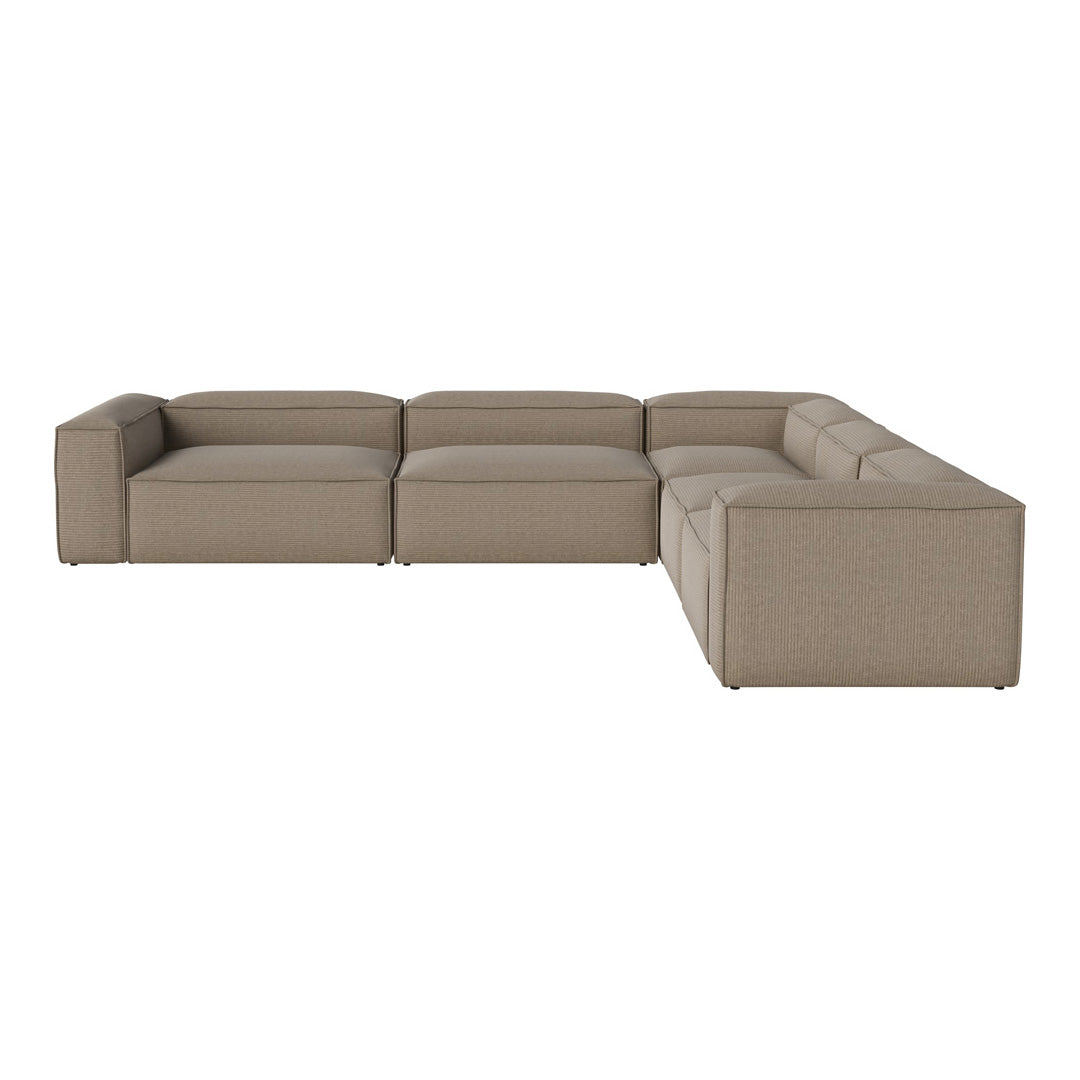 Cosima Corner Sofa - Modern L-Shaped Sectional Couch for Living Room, Home Theater & Lounge Spaces