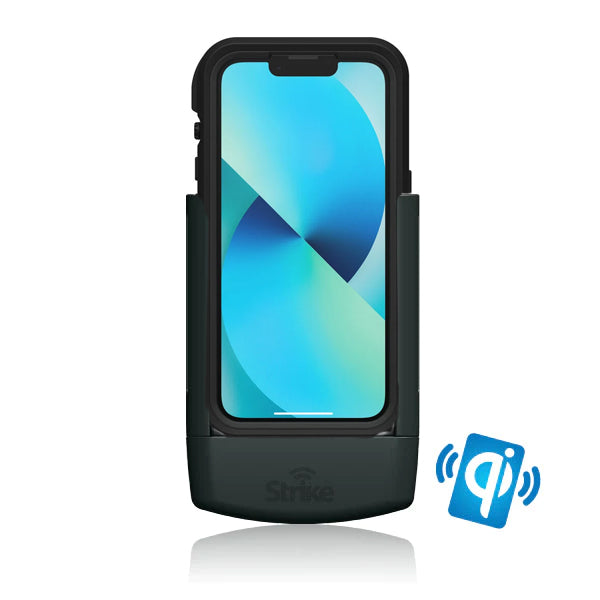iPhone 13 Car Mount with Wireless Charging - Compatible with LifeProof Cases - Secure Hands-Free Phone Holder for Driving, Commuting & Road Trips