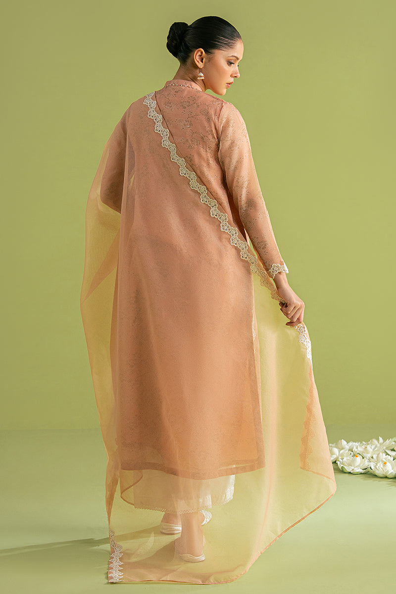 Elegant CAMEO ROSE 2-Piece Set (Shirt & Dupatta) for Women - Perfect for Weddings, Parties & Festive Occasions