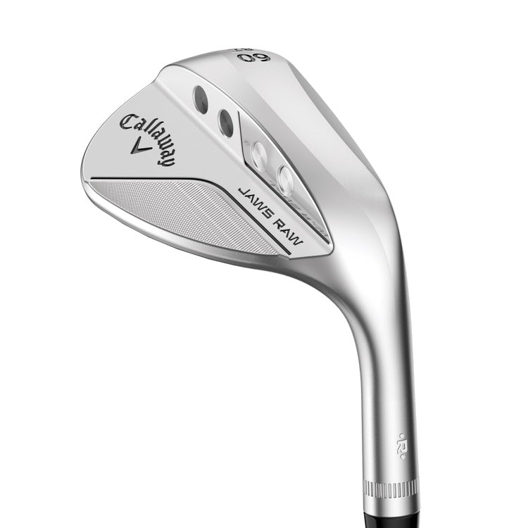 Callaway Jaws Raw Face Chrome Wedge Golf Club - 56° Loft, 12° Bounce, Graphite Shaft for Right Handed Players | Premium Spin Control Wedge for Short Game & Approach Shots | Ideal for Sand Traps, Roughs & Tight Lies on the Golf Course