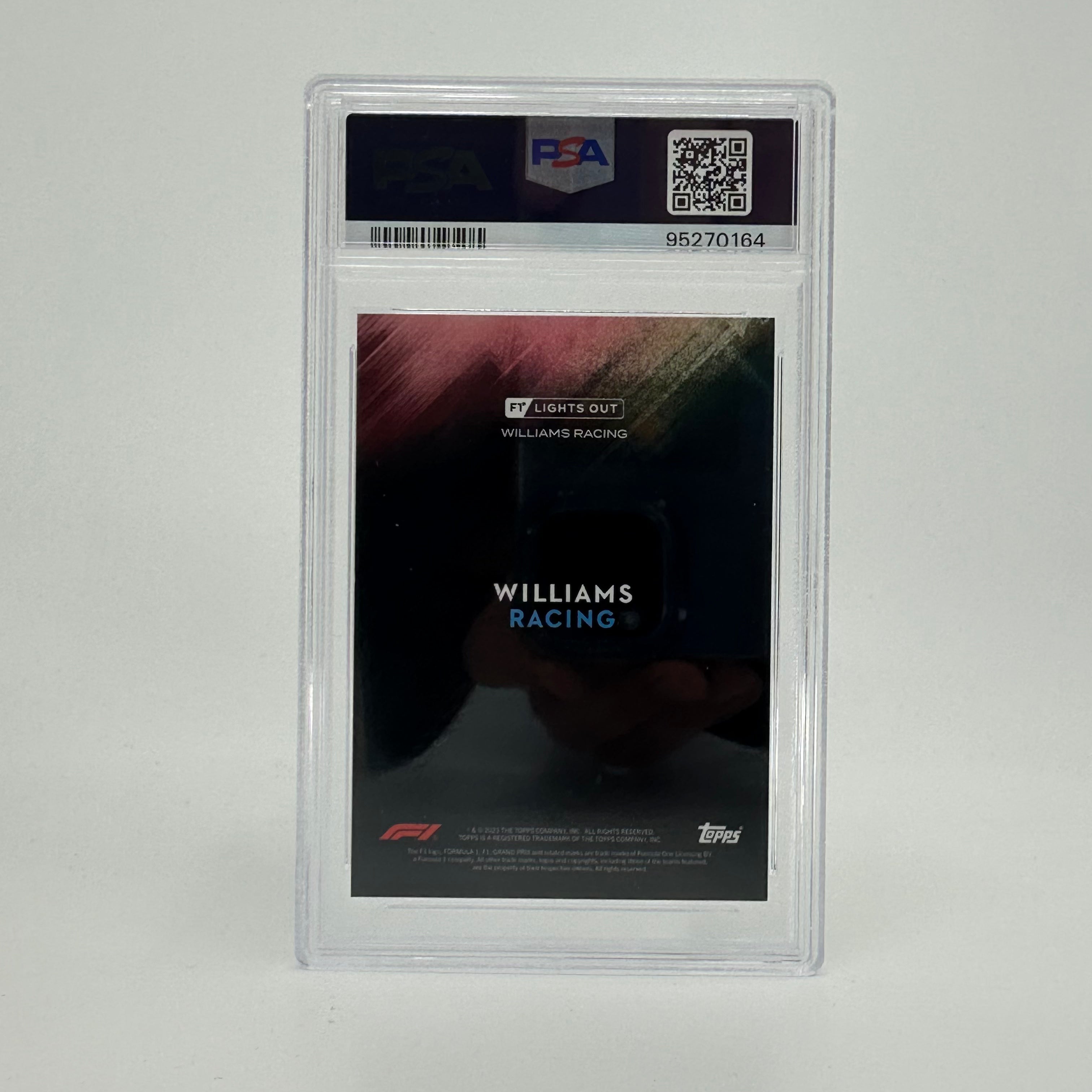 PSA 9 Alexander Albon Rainbow Trading Card - Rare Collectible for Sports Memorabilia & Trading Card Enthusiasts - Perfect for Display, Investment, and Gaming Collections