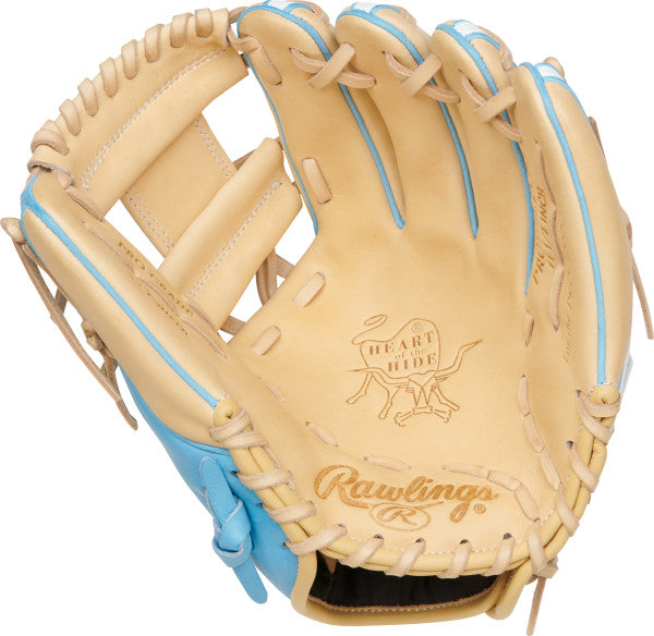 Rawlings Heart of the Hide Fielders Gloves - Color Sync Limited Edition 11.5 Inch | Premium Baseball Glove for Outfielders | Perfect for Training & Competitive Games