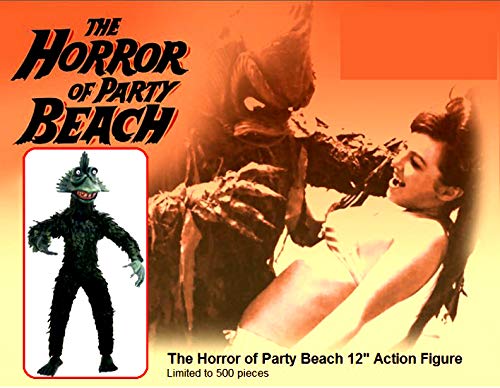 Horror of Party Beach 1/6 Scale Action Figure Collectible - Perfect for Horror Movie Fans, Display Shelves, and Themed Collections