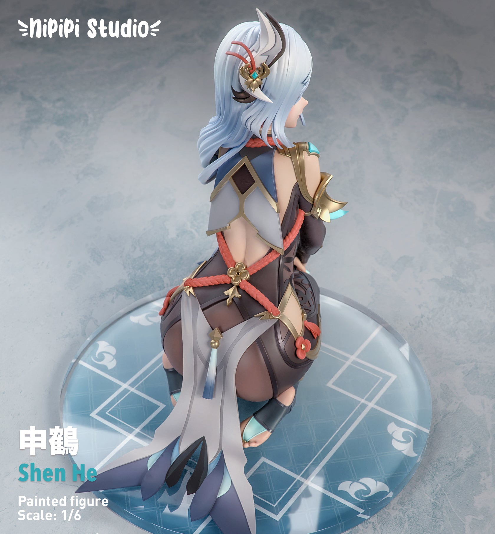 Genshin Impact Shen He Cosplay Costume - NiPiPi Studio Official Outfit | Perfect for Halloween, Anime Conventions & Role-Playing