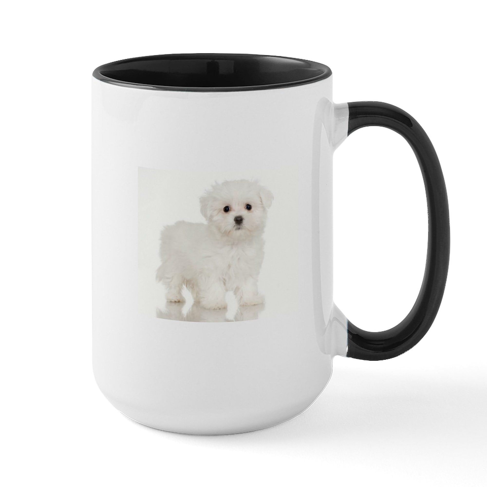 Maltese Dog Coffee Mug 15 oz (444 ml) Ceramic Cup - Perfect for Tea, Hot Chocolate & Coffee Lovers - Great Gift for Maltese Dog Owners & Pet Lovers