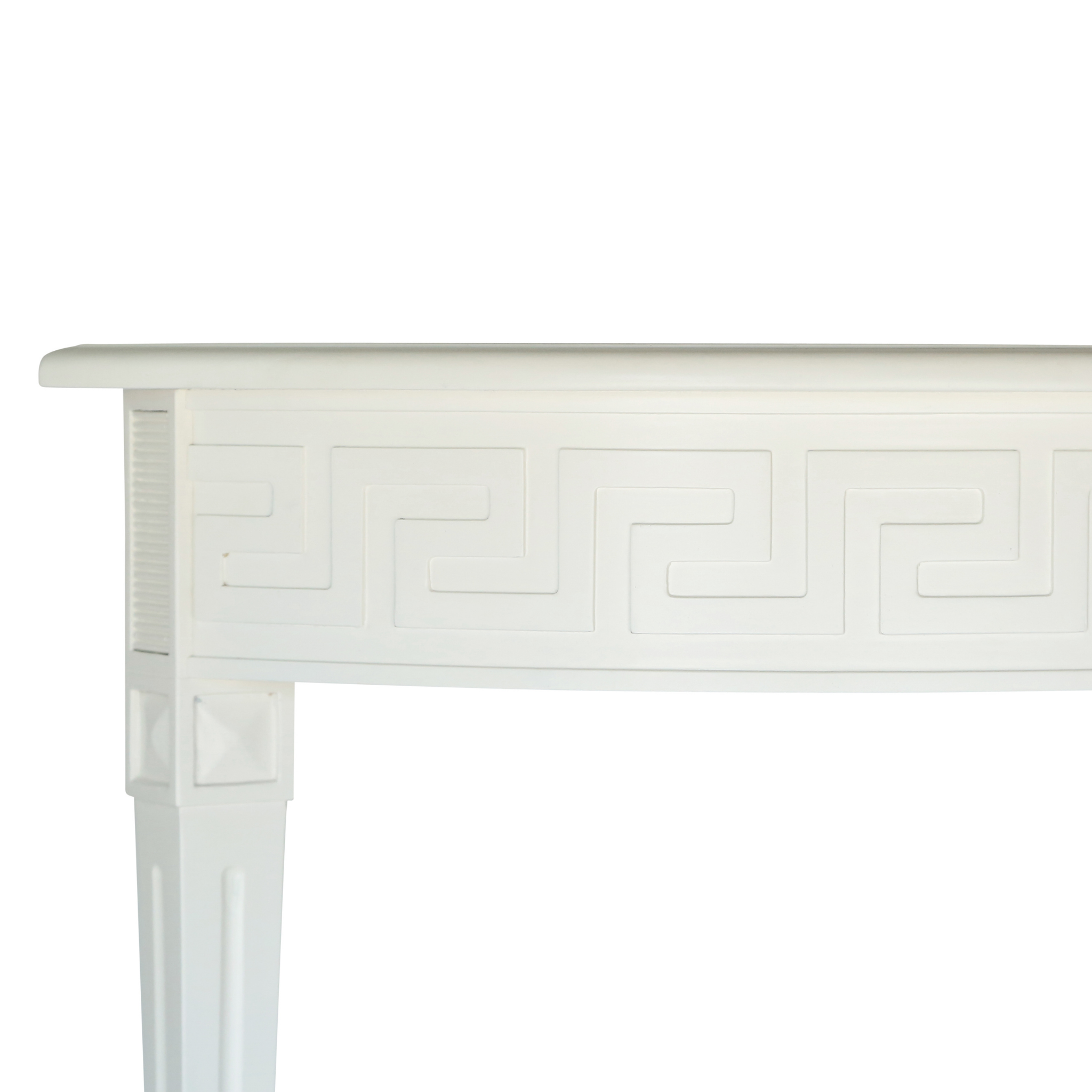 Elegant Athena Demilune Table - Half Moon Console Table with Wooden Finish for Entryway, Living Room & Hallway Decor - Perfect for Small Spaces & Home Organization