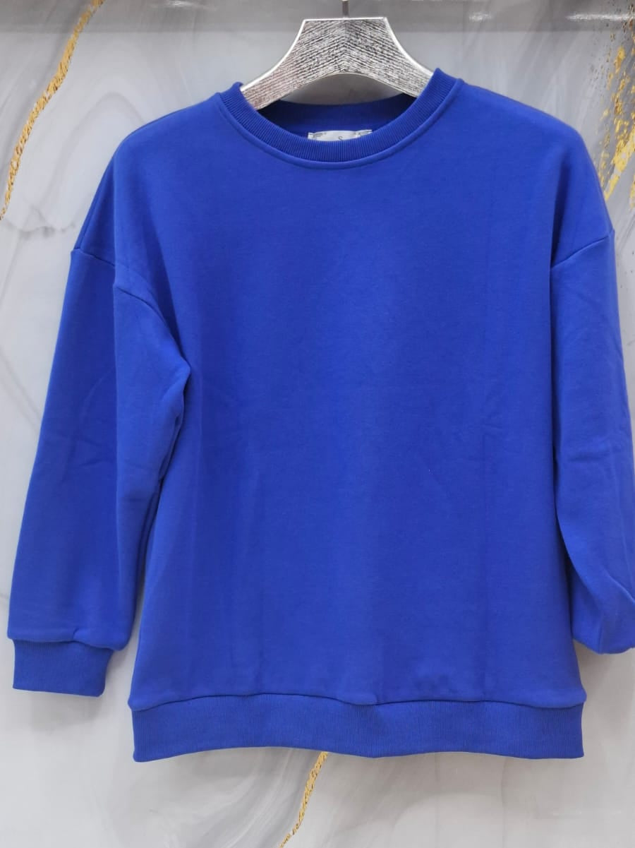 Premium Cotton Sweatshirt for Men & Women - Soft & Comfortable Pullover Hoodie for Casual Wear, Gym, and Outdoor Activities