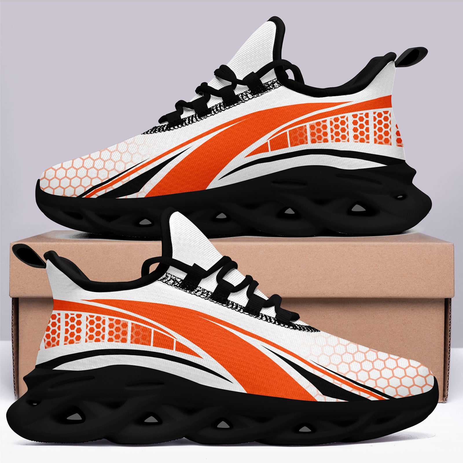 Custom Maxsoul Personalized Sneakers for Men & Women - Breathable Running Shoes FN003 E025022 (Size 24) - Perfect for Gym, Workout & Casual Wear