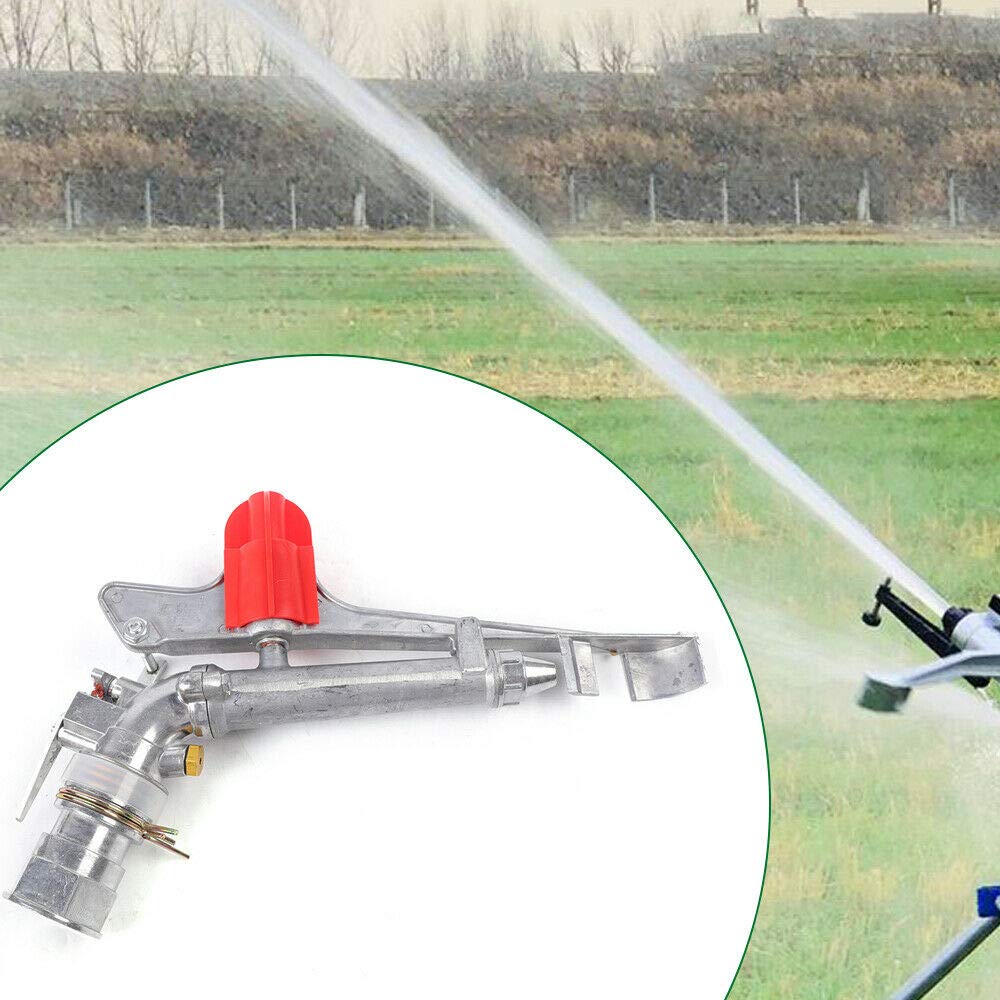 1.5'' Water Sprinkler Gun for Large Area Farm Irrigation - Heavy Duty Agricultural Water Spray Tool for Efficient Crop Watering and Field Maintenance