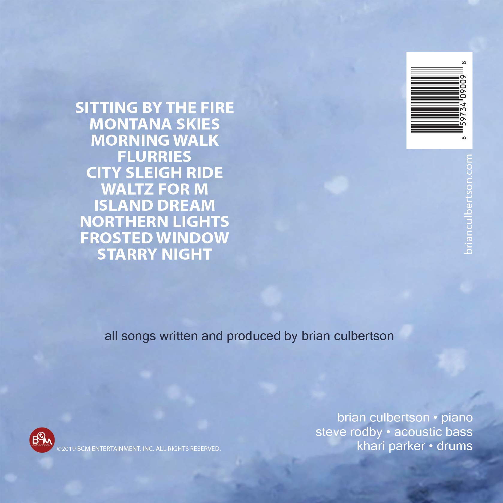 Brian Culbertson Winter Stories CD - Smooth Jazz Holiday Music Album for Christmas, Relaxation & Cozy Evenings