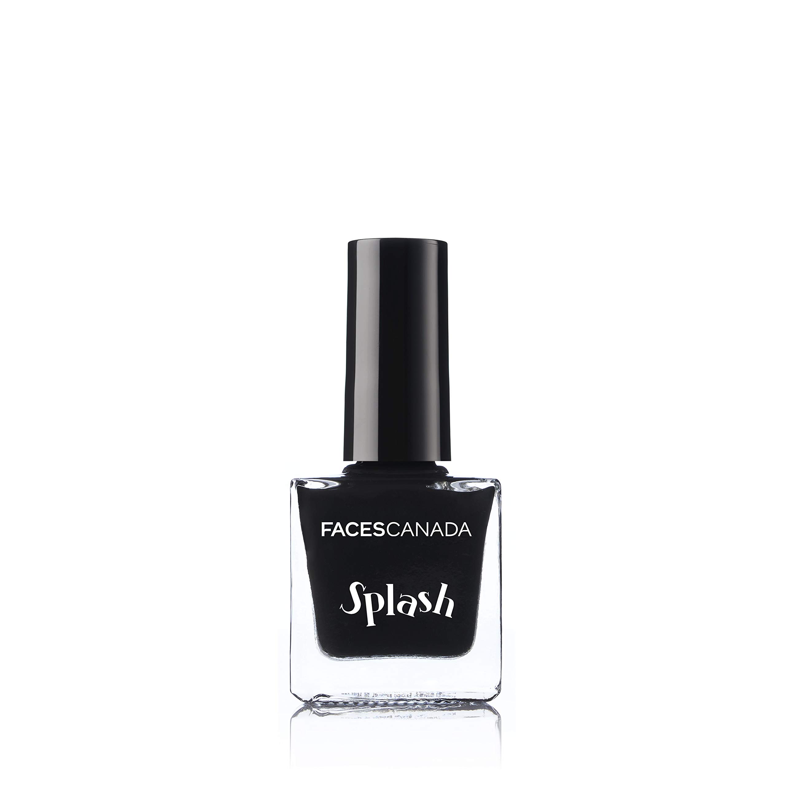 FACESCANADA Glossy Finish Nail Polish Set - Viola 41, Black Beauty 15, Frozen 40 (8ml Each) | Long-Lasting Shine Nail Enamel for Women | Perfect for Parties, Weddings & Everyday Wear