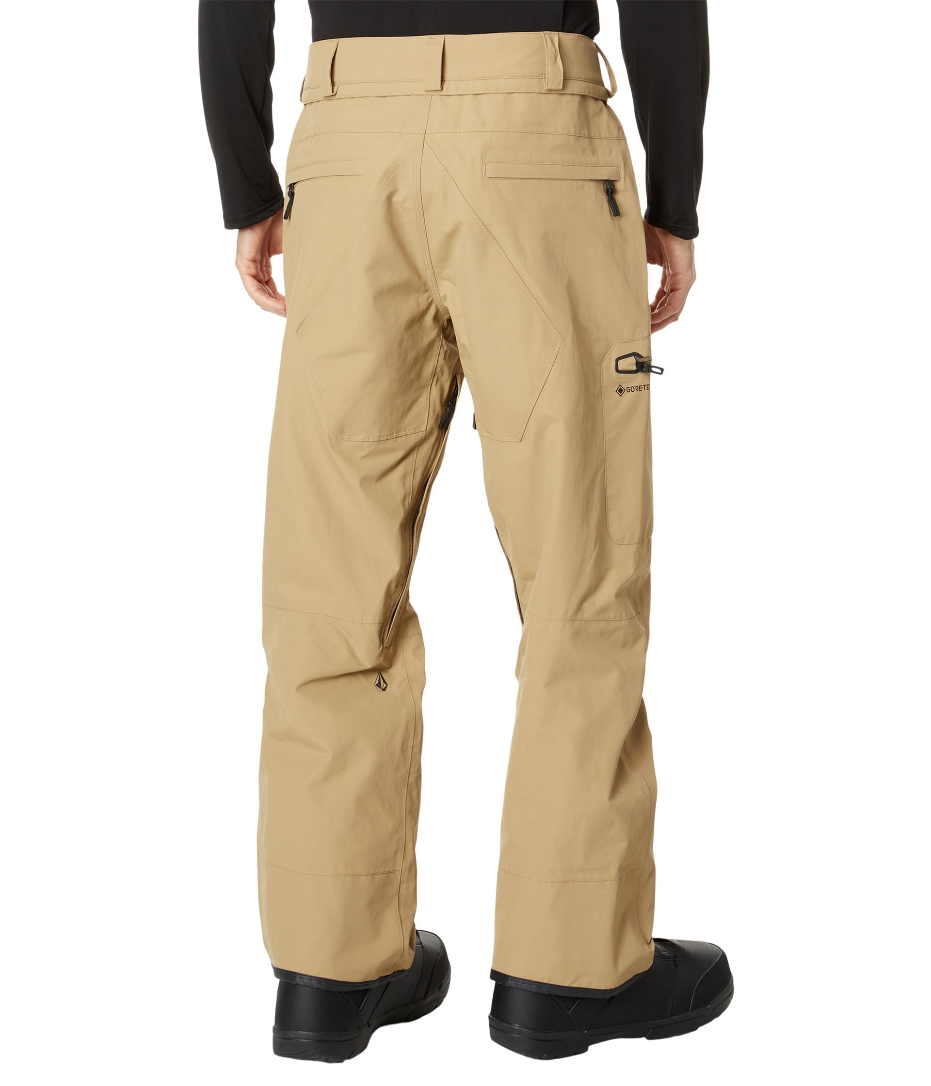 Volcom Men's Gore-TEX® Waterproof Snow Pants - Insulated Winter Ski Pants for Men with Adjustable Waist & Reinforced Knees - Perfect for Skiing, Snowboarding & Cold Weather Outdoor Activities