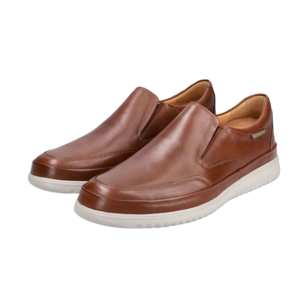 MEPHISTO TWAIN Men's Comfortable Walking Shoes - Breathable Leather Casual Sneakers for Men | Perfect for Travel, Work & Everyday Wear