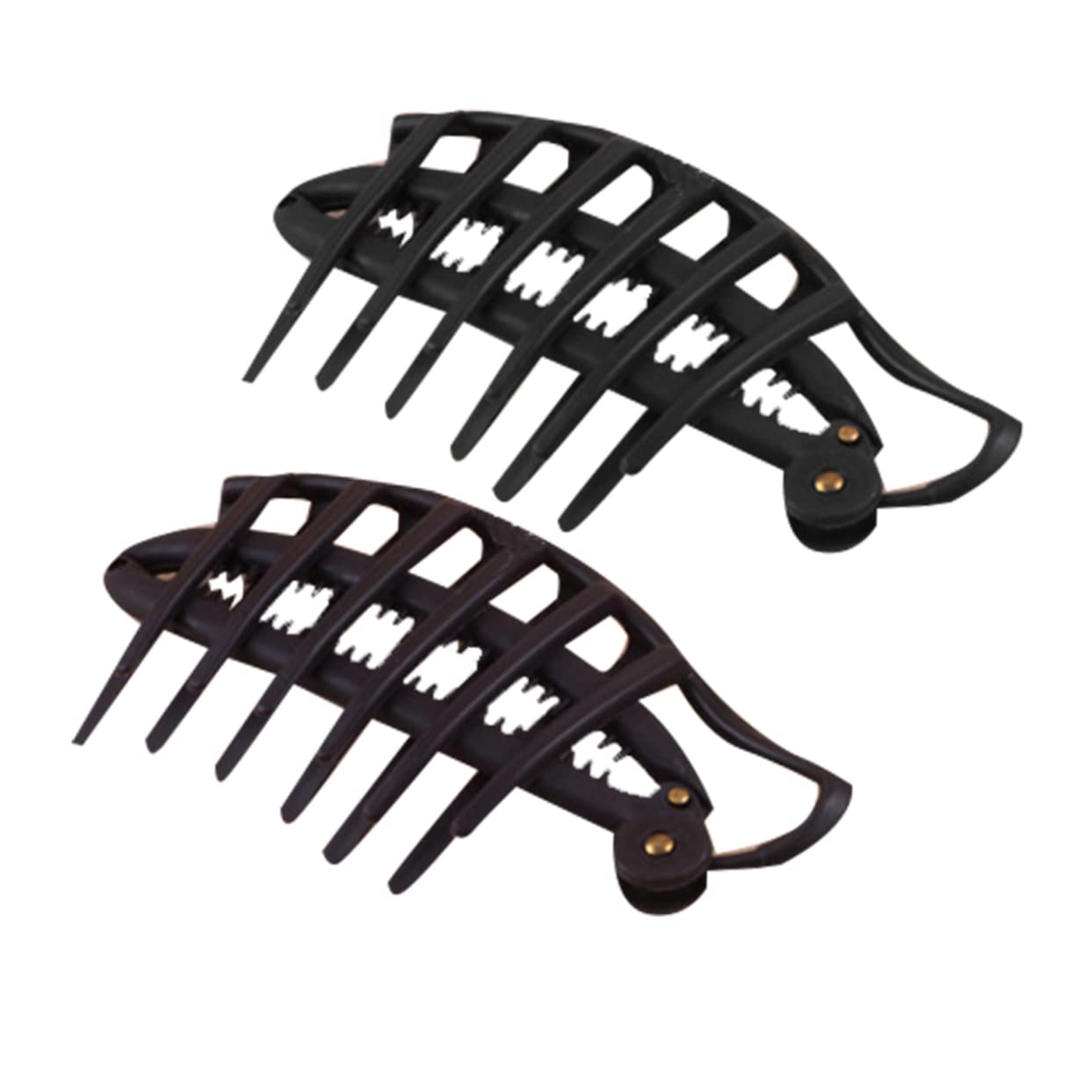 FOMIYES Hair Bun Maker Set of 2 - Hair Styling Disk & Ball Fork for Women & Girls - Perfect for Updos, Ponytails & Special Occasions