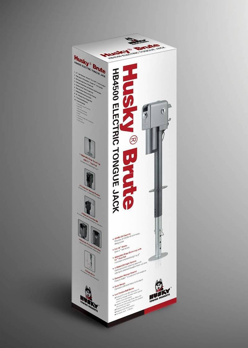Husky HB4500 4500 lbs Heavy Duty Brute Power Floor Jack - Hammer Gray Finish for Auto Repair, Garage & Workshop Use