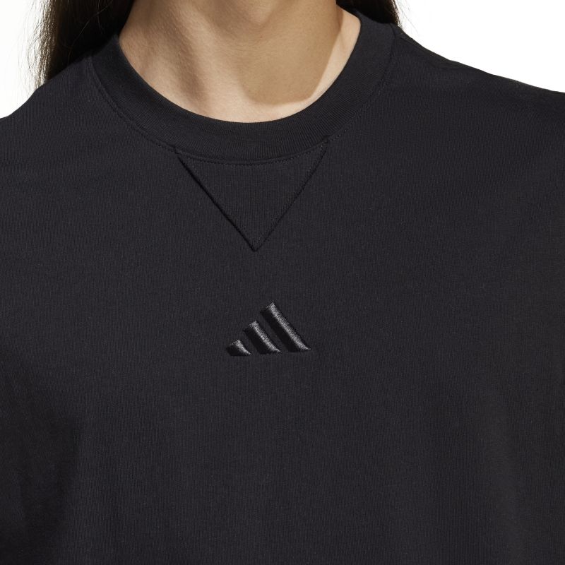 Adidas Men's ALL SZN Short Sleeve T-Shirt - Breathable Cotton Crewneck Tee for Casual Wear, Gym & Everyday Outfits