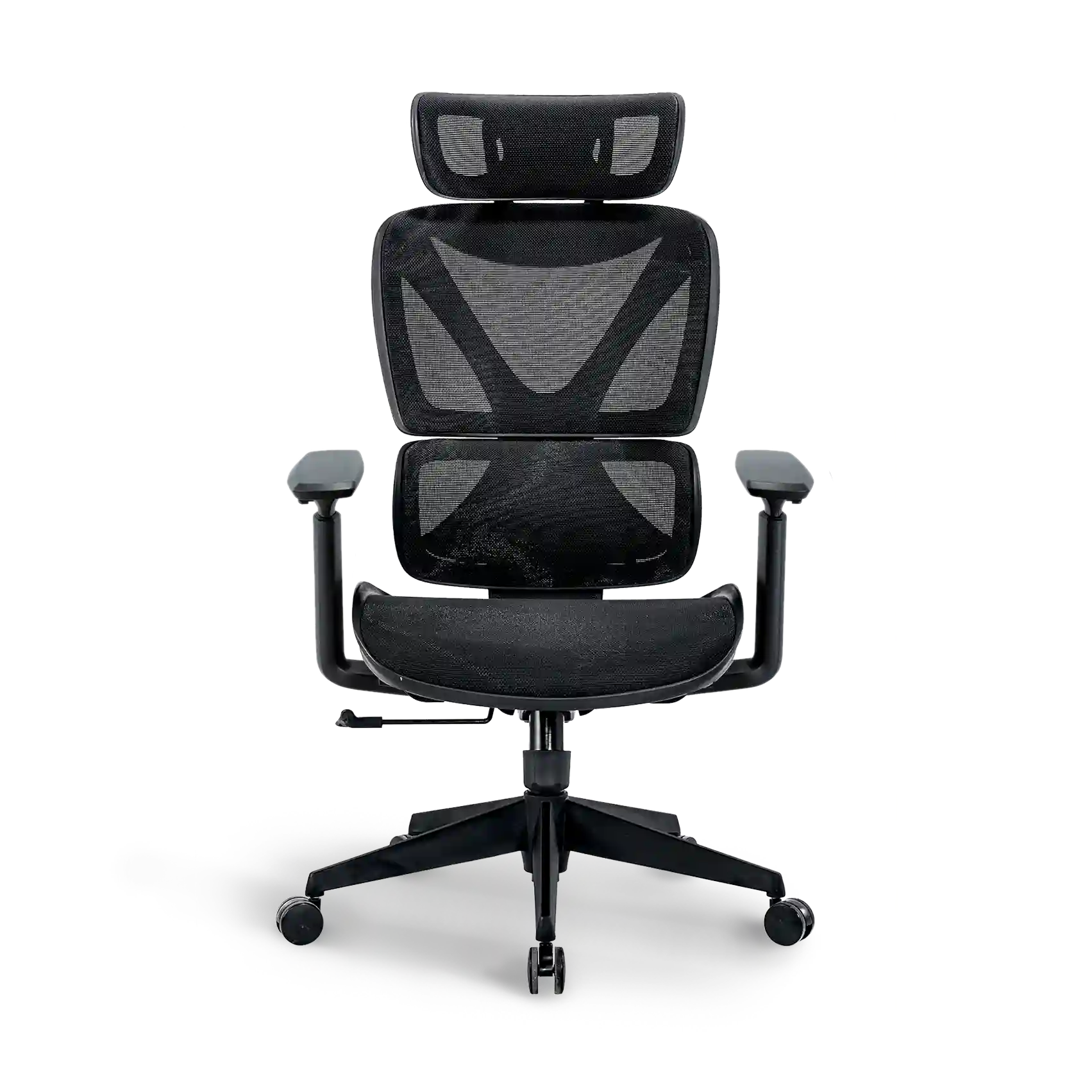 Ergonomic Office Chair with Lumbar Support - Adjustable Height & Swivel - Comfortable Desk Chair for Home & Office Workspaces - Perfect for Long Hours of Sitting, Gaming, or Studying