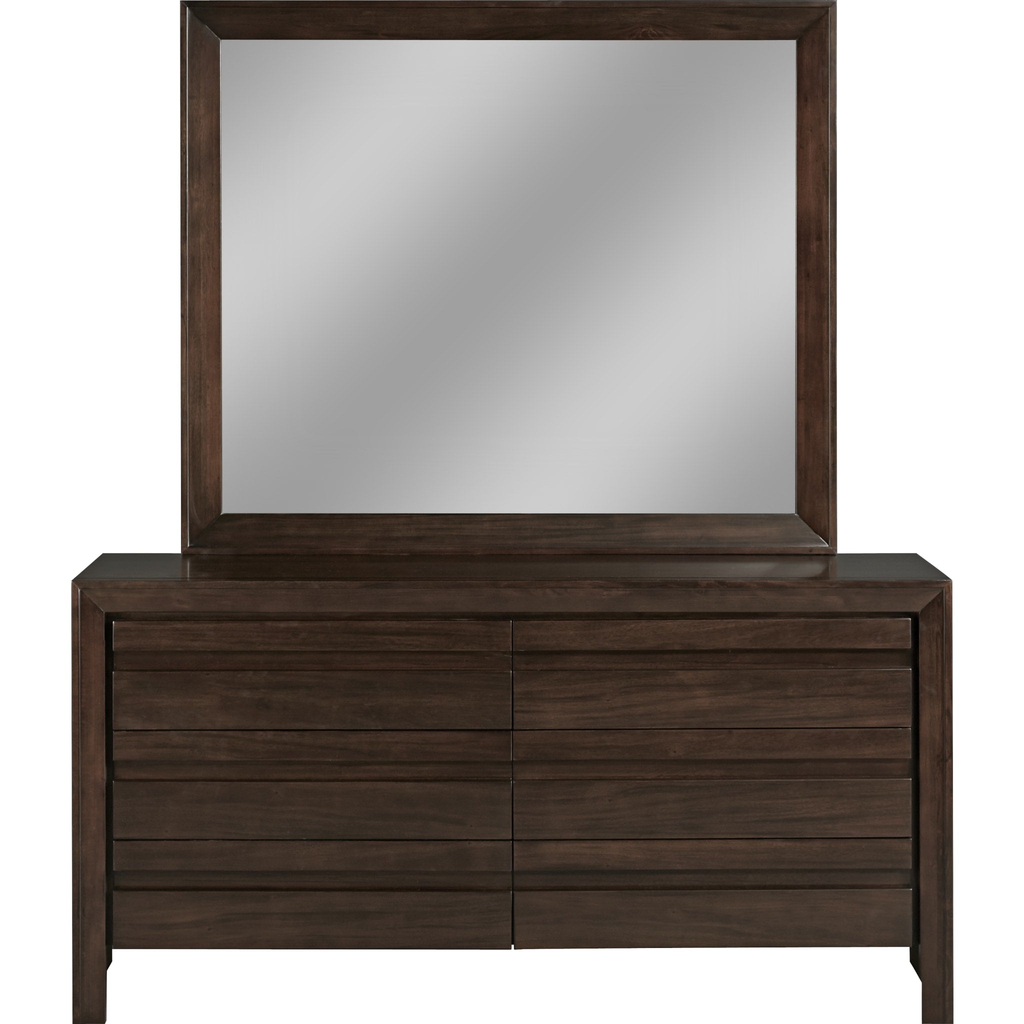 Chocolate Brown Element Dresser - Modern Wooden 5-Drawer Chest for Bedroom & Living Room Storage (2024) | Perfect for Organizing Clothes, Blankets & Home Essentials