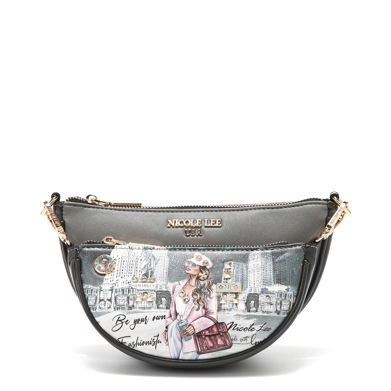 FATIMA 2-Piece Crossbody Bag Set for Women - Stylish Shoulder Purse & Wallet Combo - Perfect for Travel, Shopping, and Everyday Use