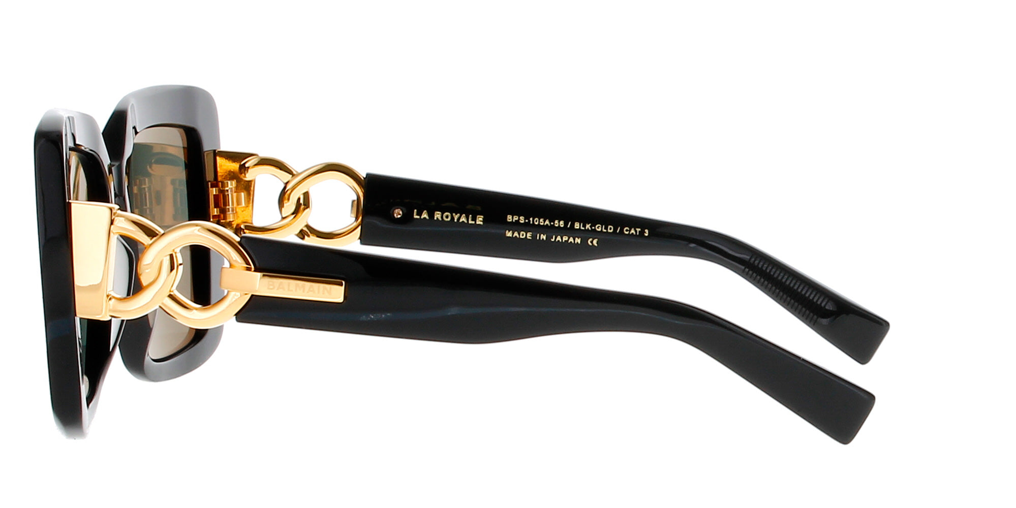 Balmain La Royale BPS105 Luxury Hair Straightener - Professional Ceramic Flat Iron for Smooth & Shiny Hair - Perfect for Home & Salon Use