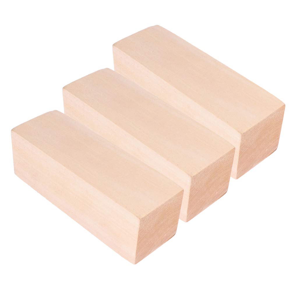 Milisten DIY Wooden Blocks - Hand-Carved Wood Stamps for Crafts, Scrapbooking & Home Decor | Natural Wooden Beams for Creative Projects & Artistic Carving