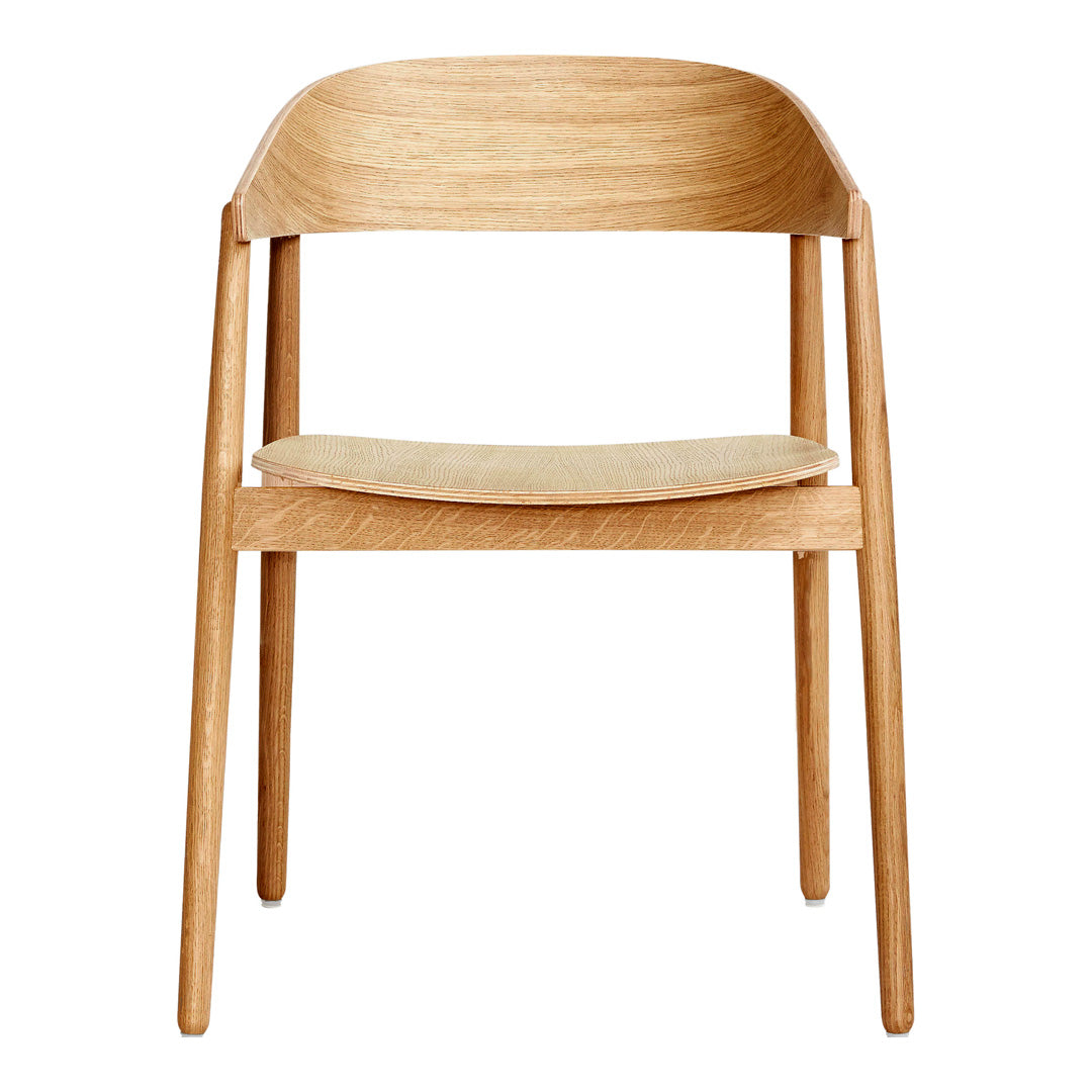 BY Kato AC2 Side Chair - Modern Wooden Dining Chair with Comfortable Cushion - Perfect for Kitchen, Dining Room, and Office Use