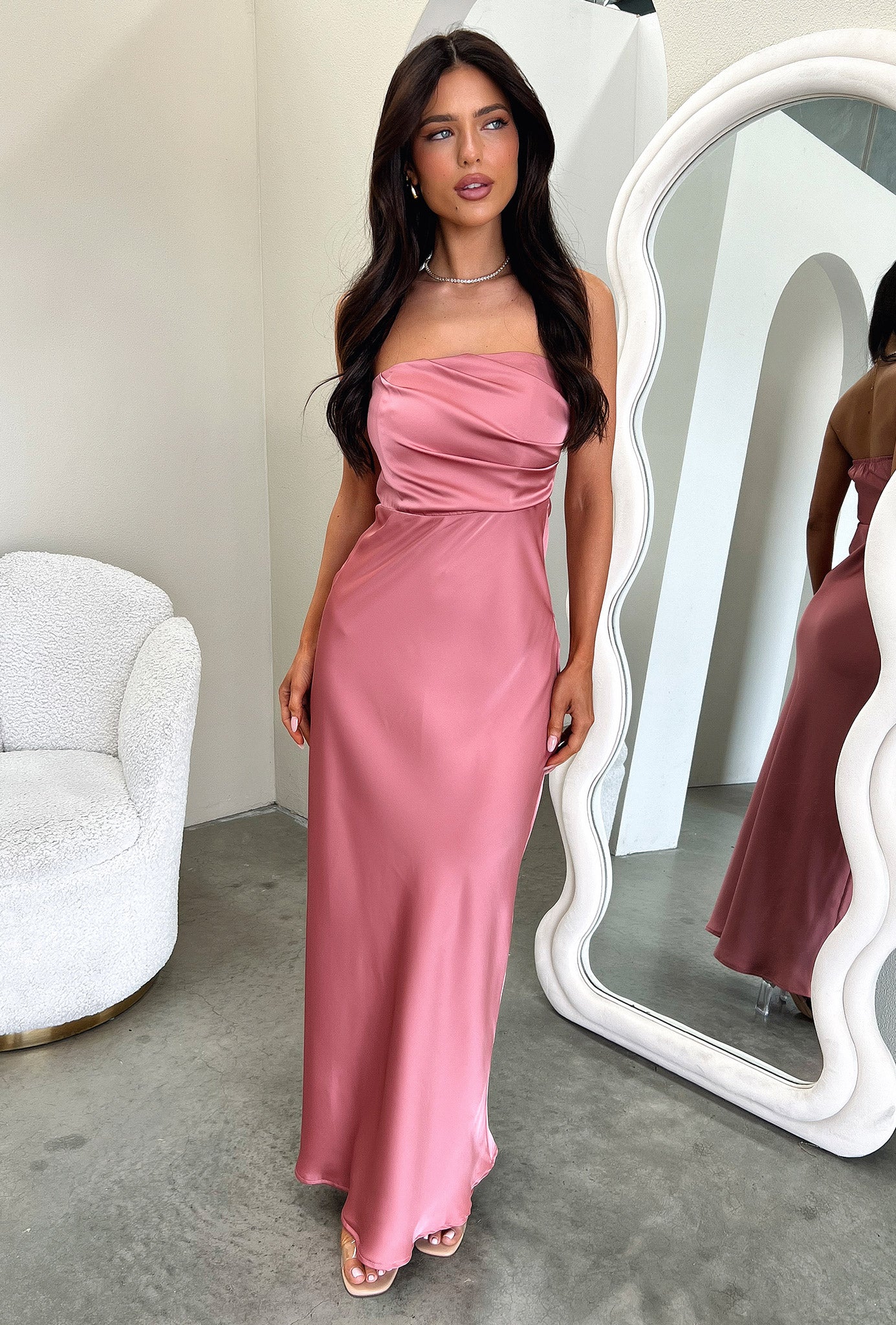 Elio Dress - Elegant Rose Floral Summer Maxi Dress for Women | Perfect for Beach Vacations, Weddings & Date Nights