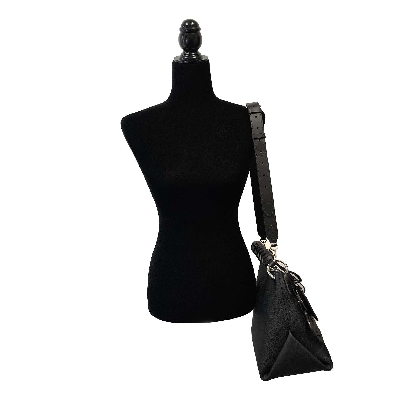 Authentic Louis Vuitton Beaubourg Hobo MM Bag in Malina Black | Top Handle & Adjustable Shoulder Strap | Luxury Crossbody Purse for Women | Perfect for Work, Travel & Evening Events