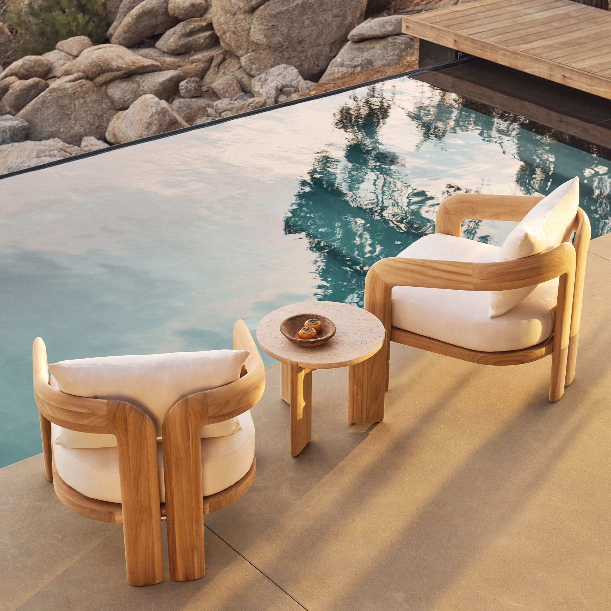 Chloe Lounge Chair - Modern Accent Chair for Living Room, Bedroom & Office - Comfortable Upholstered Armchair with Solid Wood Legs - Perfect for Relaxing, Reading & Decorating Your Home