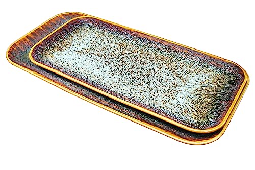 Rectangular Brown Reactive Color