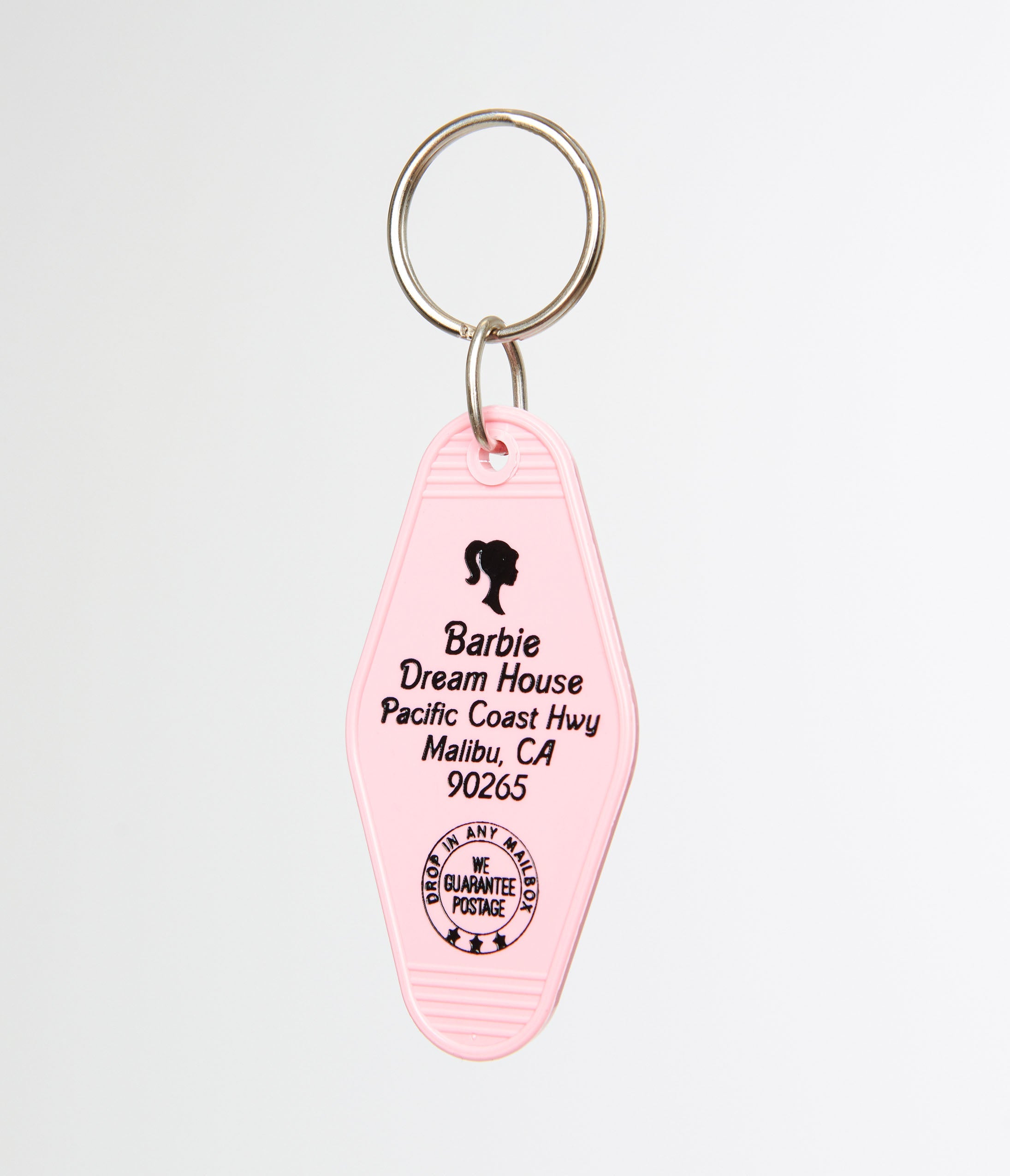 Barbie Pink Dream House Motel Keychain - Cute Car Key Holder for Women & Girls - Perfect Gift for Barbie Fans, Birthday, Christmas