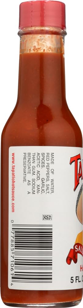 Tapatio Salsa Picante Hot Sauce 5oz (24-Pack) - Authentic Mexican Hot Sauce for Tacos, Burritos, Nachos & More - Spicy Flavor Enhancer for Home Cooking & Restaurants