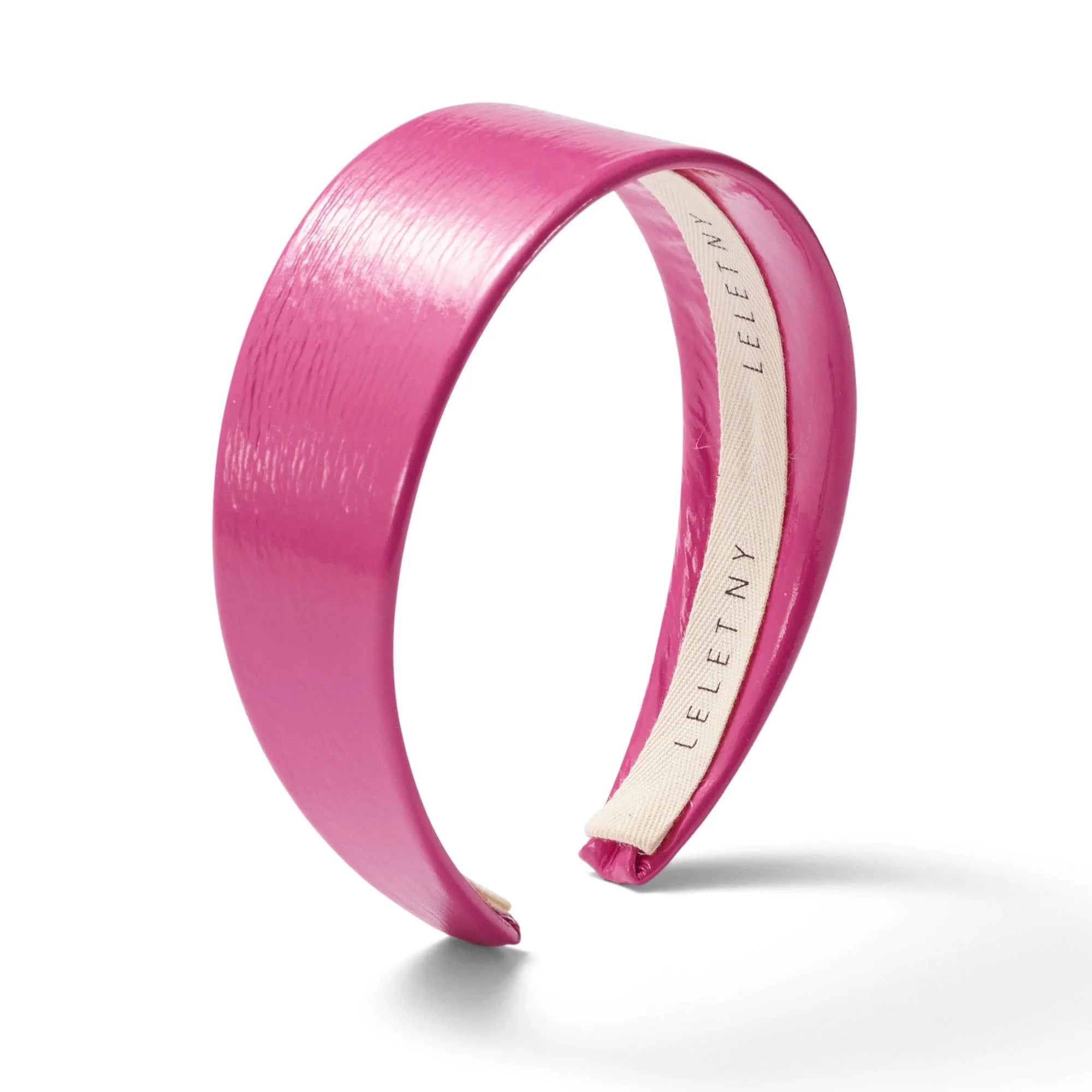 Patent Leather Kim Headband - Limited Edition Hair Accessory for Women | Perfect for Workouts, Yoga, and Fashion Outfits