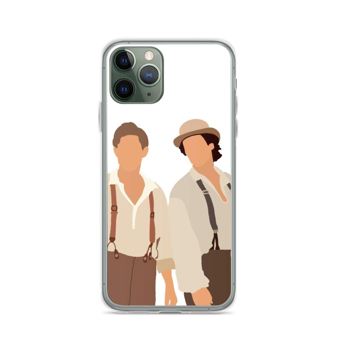 Vampire Diaries Damon & Stefan 1864 Vintage Phone Case - Compatible with iPhone 15/14/13/12/11/X/Xs/Xr/8/7/6/6s Plus/Pro Max - Clear Protective Cover - Perfect Gift for TVD Fans & Gothic Lovers