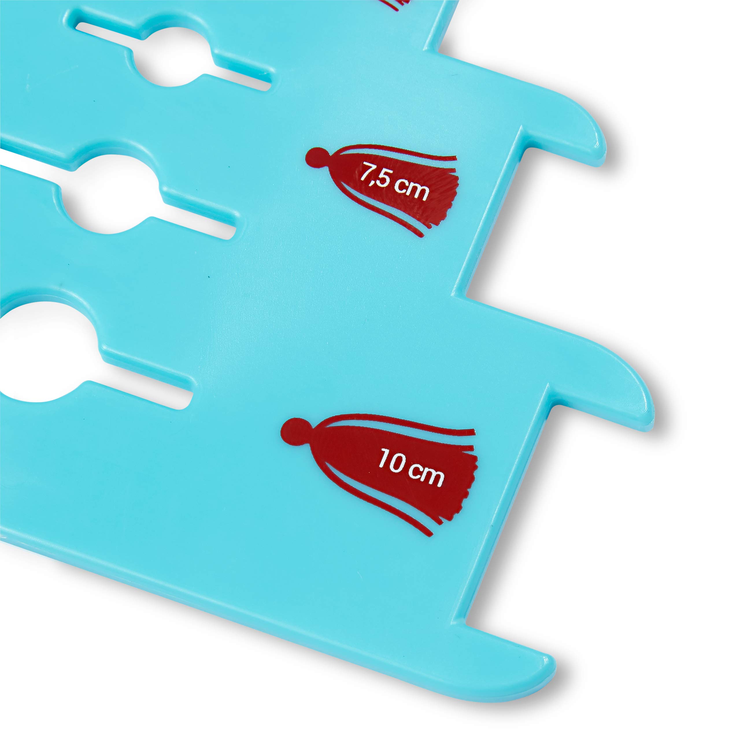 Prym Love Tassel Maker Kit - Blue DIY Craft Tool (24x10x2cm) for Home Decor, Scrapbooking & Gift Wrapping