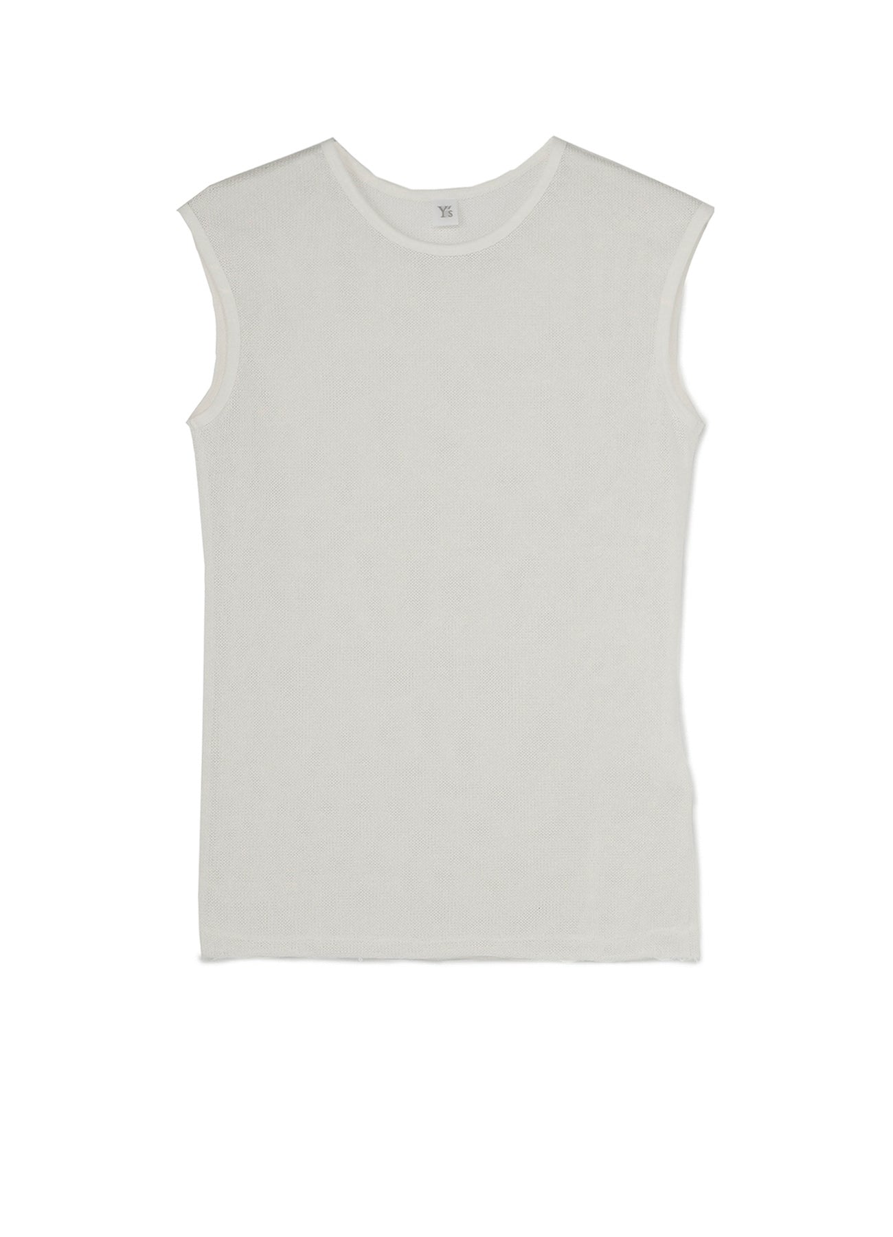 Soft Cotton Faux Linen Knit Round Neck Tank Top for Women - Breathable Summer Casual Wear, Beach Cover Up, Layering Essential