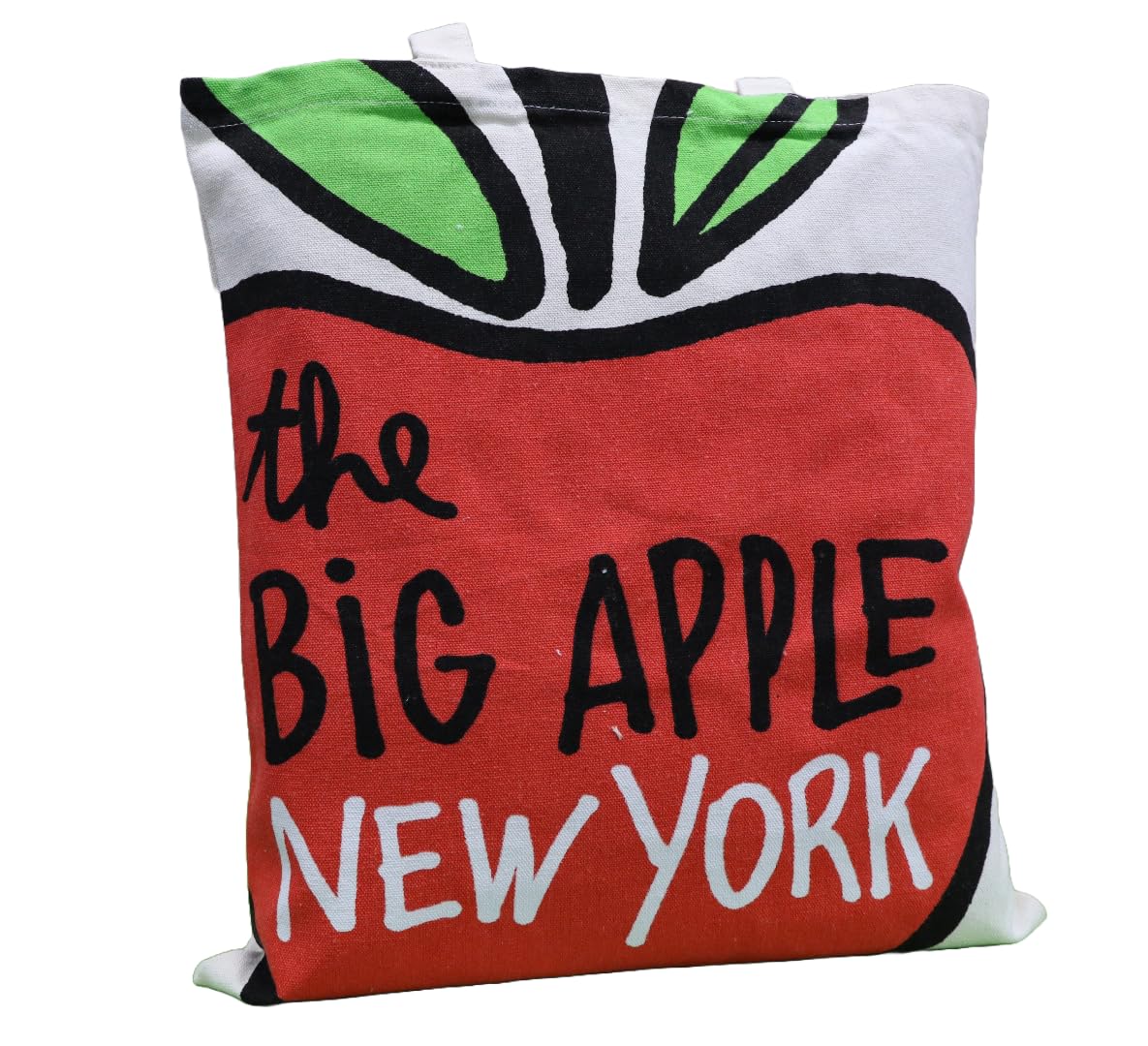 NYC Big Apple Cotton Tote Bag - Stylish Shopping & Beach Essential