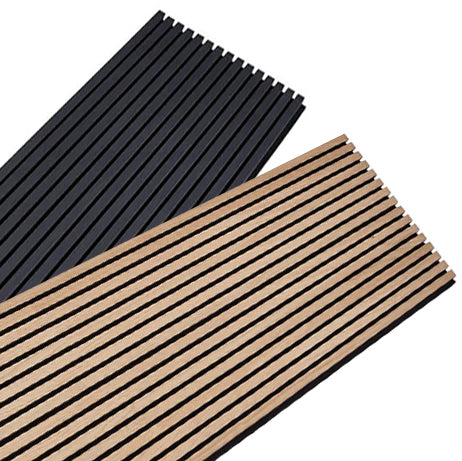 WOODFLEX Acoustics 4-Piece Sample Box Set - Premium Wooden Acoustic Panels for Home Studio, Office & Music Room Soundproofing