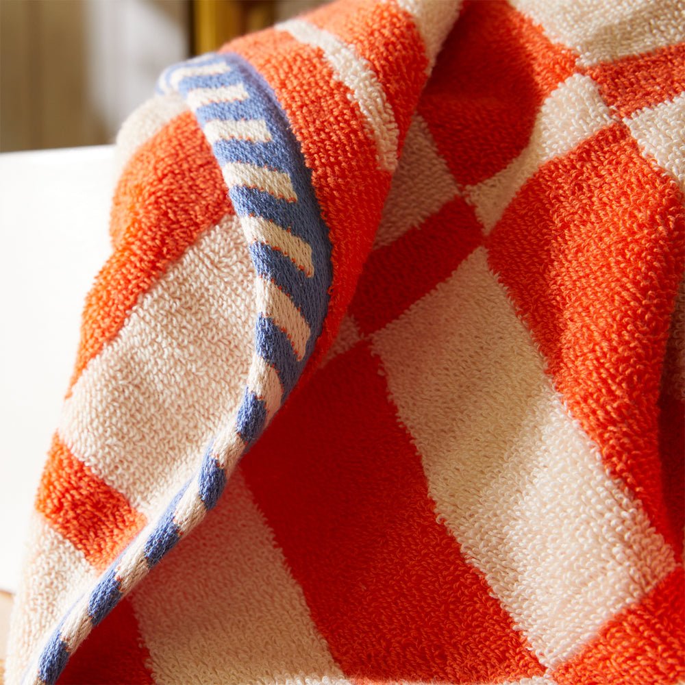 Premium Fresno Bath Sheet in Paprika Color - Ultra Soft & Absorbent Luxury Bath Towel for Spa, Bathroom & Beach Use