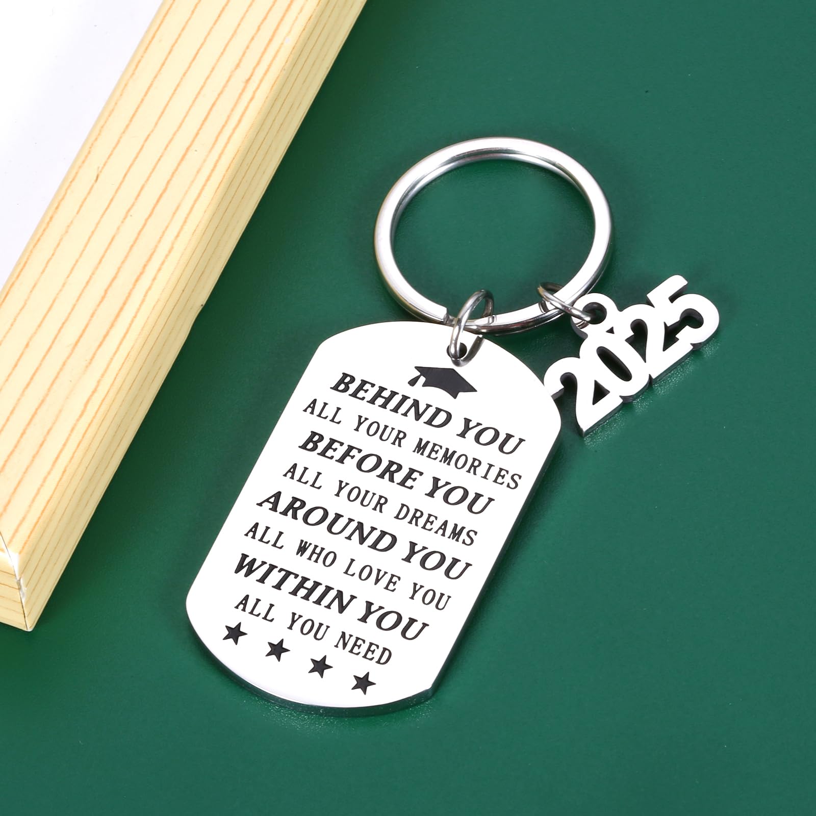 2025 Graduation Gifts for Him & Her - Bulk Class of 2025 Keychains - Perfect High School & College Graduation Present - Ideal for Last Day of School Celebrations, Senior Year Memories & Commencement Gifts
