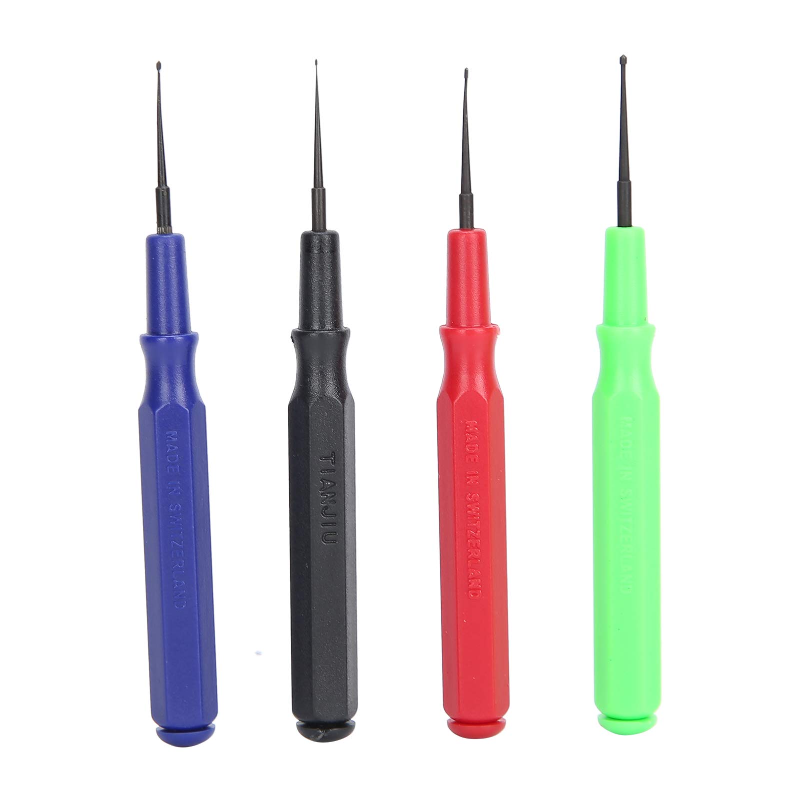4PCS Watch Oiler Set for Watch Repair & Lubrication - Essential Tool for Watchmakers & Clock Repair