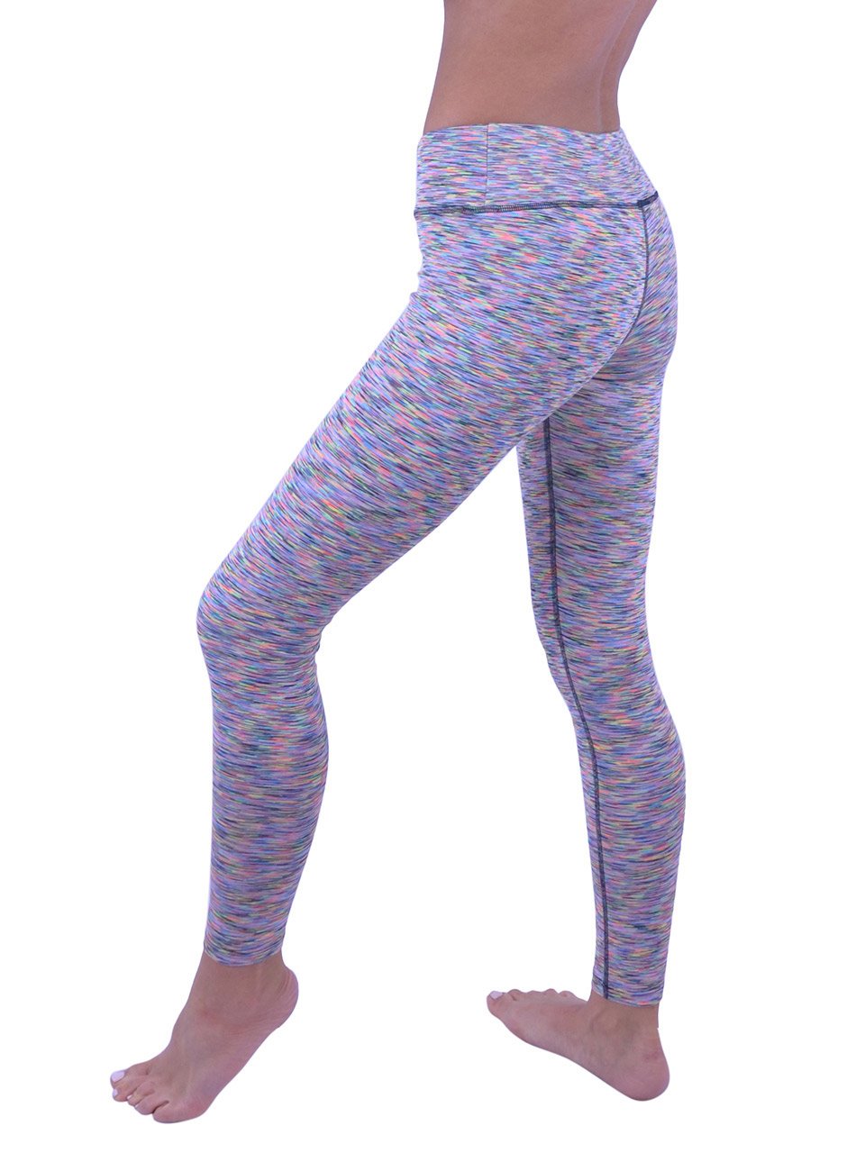 VF-Sport Women's High-Waisted Yoga Capris - Moisture-Wicking Dri-FIT Workout Pants for Running, Gym & Lounge (Tall, Regular & Plus Sizes) | Perfect for Yoga, Pilates & Active Lifestyle