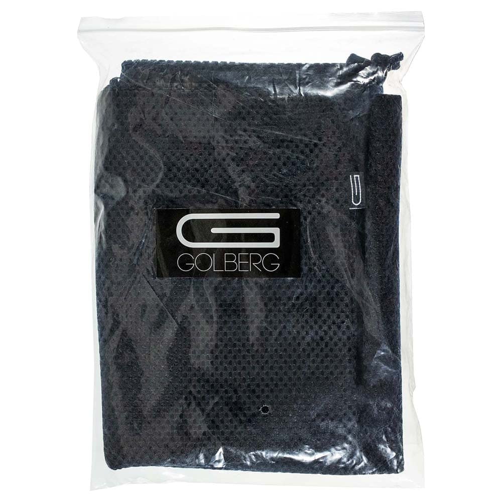 Golberg Mesh Laundry Bag 24x36 Inches - Large Breathable Storage Bag for Clothes, Beach, Camping & Travel - Durable Black Mesh Organizer (Perfect for Laundry Room, Gym, Dorm & Outdoor Adventures)