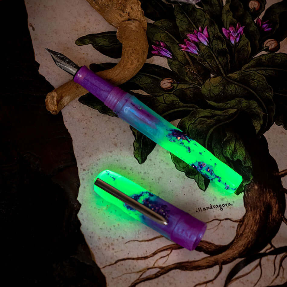 Benu Talisman Fountain Pen - Premium Mandrake Design for Calligraphy & Writing - Perfect for Gifts, Collectors & Office Use