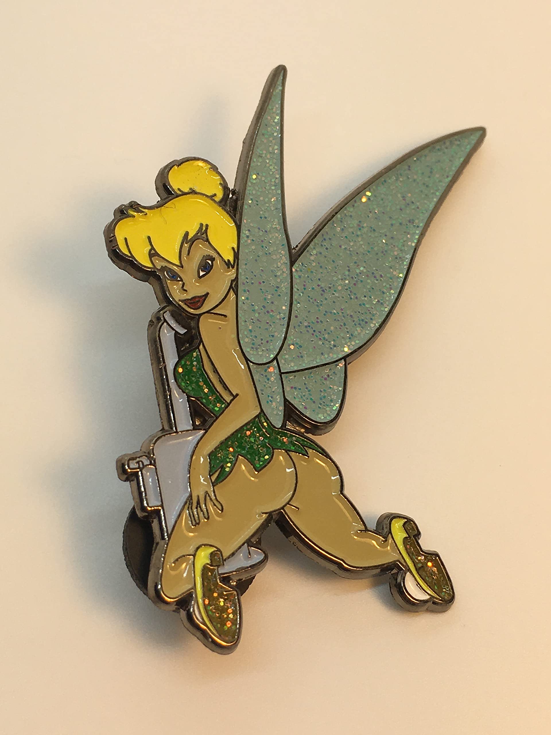 Vintage Psychedelic LSD Trippy Fairy Pixie Lapel Hat Pin - Hippie Deadhead Alloy Enamel Novelty Accessory for Music Festivals & Costume Parties