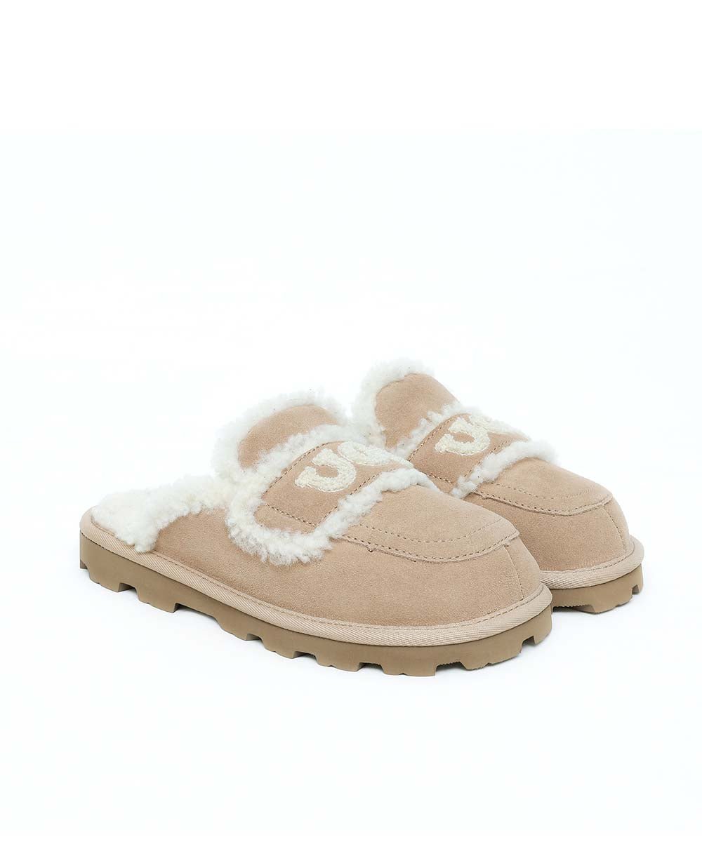 Women's UGG Violet Cozy Indoor/Outdoor Slippers - Soft Fleece Lined House Shoes for Winter Comfort - Perfect for Home, Lounge & Quick Errands