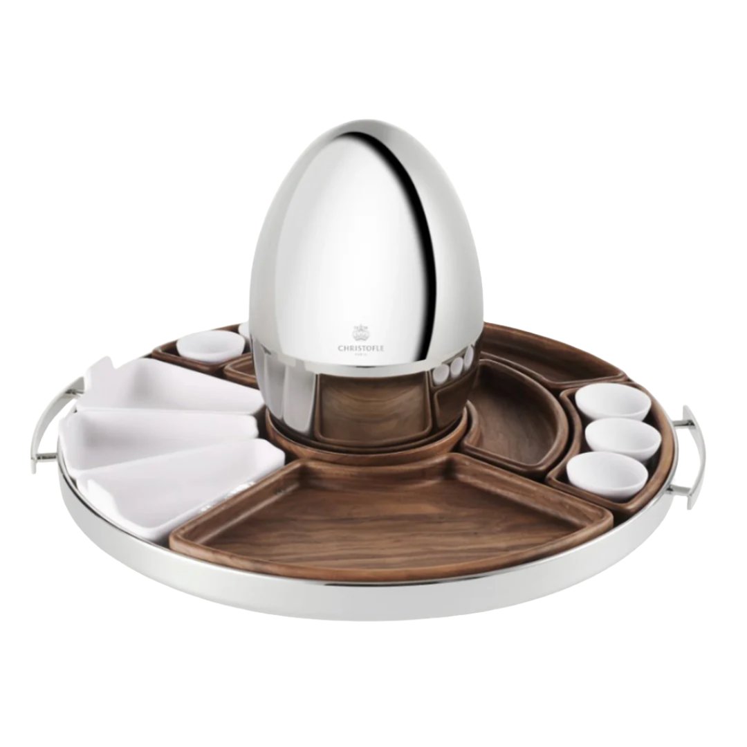 Mood Asia Party Tray - Elegant Asian-Inspired Serving Platter for Appetizers, Sushi & Dim Sum | Perfect for Dinner Parties, Weddings & Holiday Gatherings
