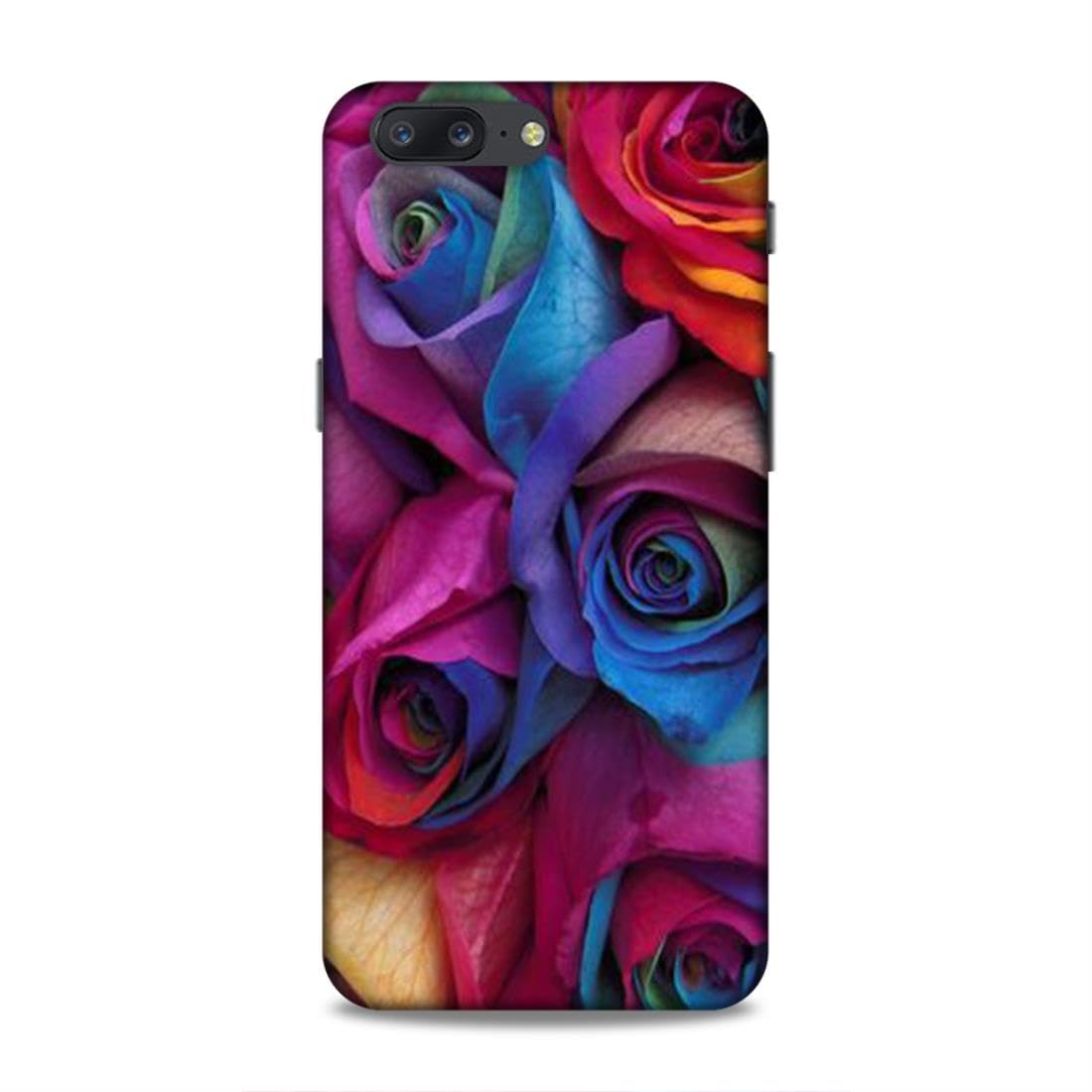 LETAPS® Printed Hard Case Cover for OnePlus 5 - Blush & Eye Shadow Makeup Design | Girly Aesthetic Phone Protection | Perfect for Women, Teens & Makeup Lovers (Model A-5823)