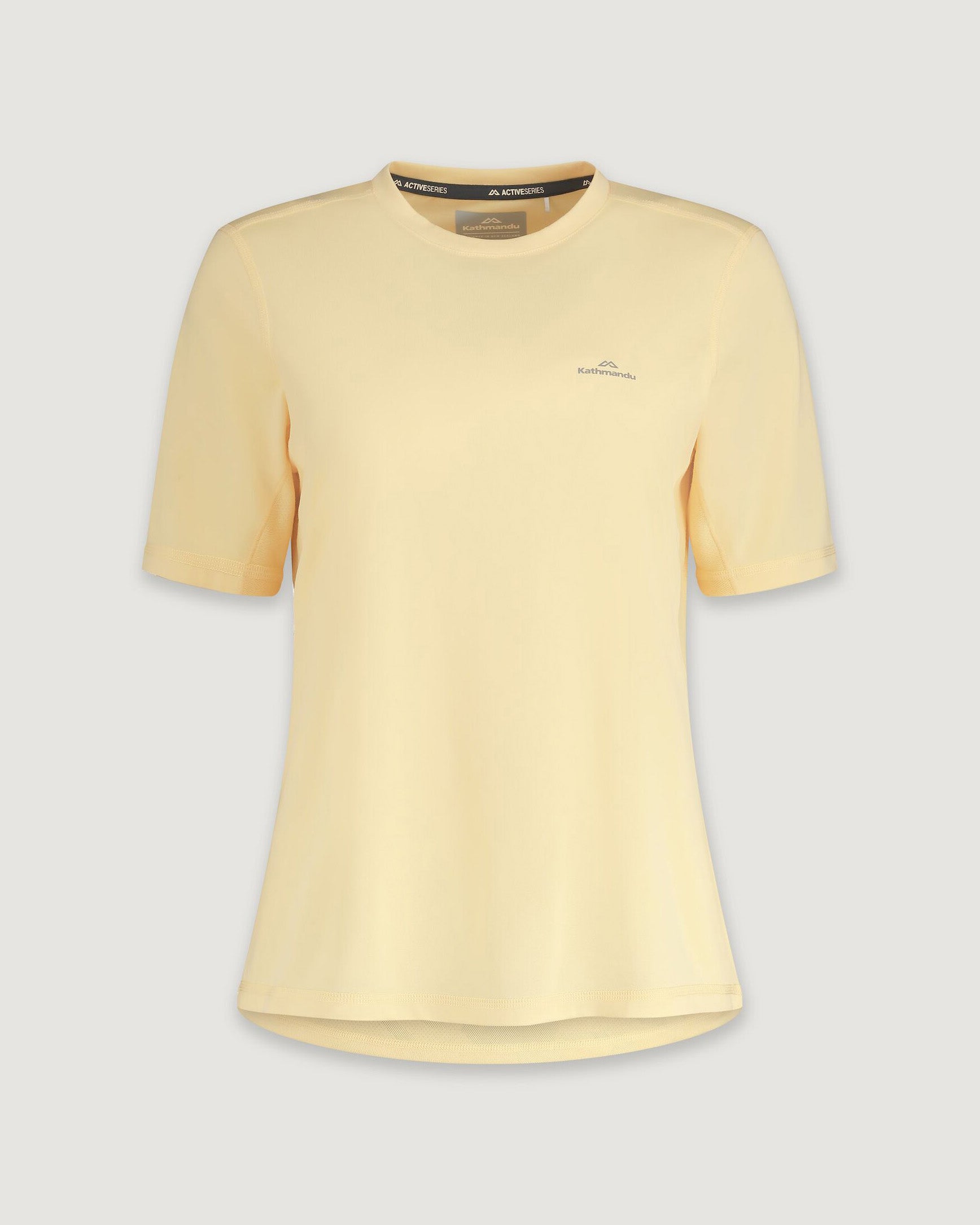 Accion Women's Dri-Motion Short Sleeve Moisture Wicking Active T-Shirt - Breathable Workout Top for Running, Yoga & Gym