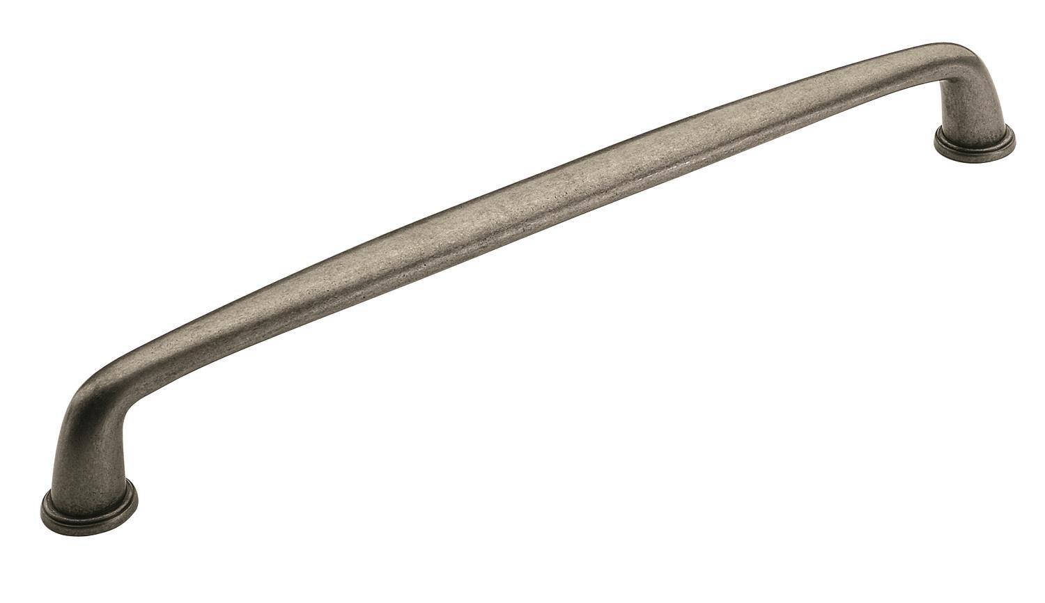 Amerock Kane 12 Inch (305mm) Center to Center Weathered Nickel Appliance Pull - 1 Pack Cabinet Hardware for Kitchen & Bathroom Drawer Handles - Perfect for Cabinets, Dressers, and Furniture Upgrades